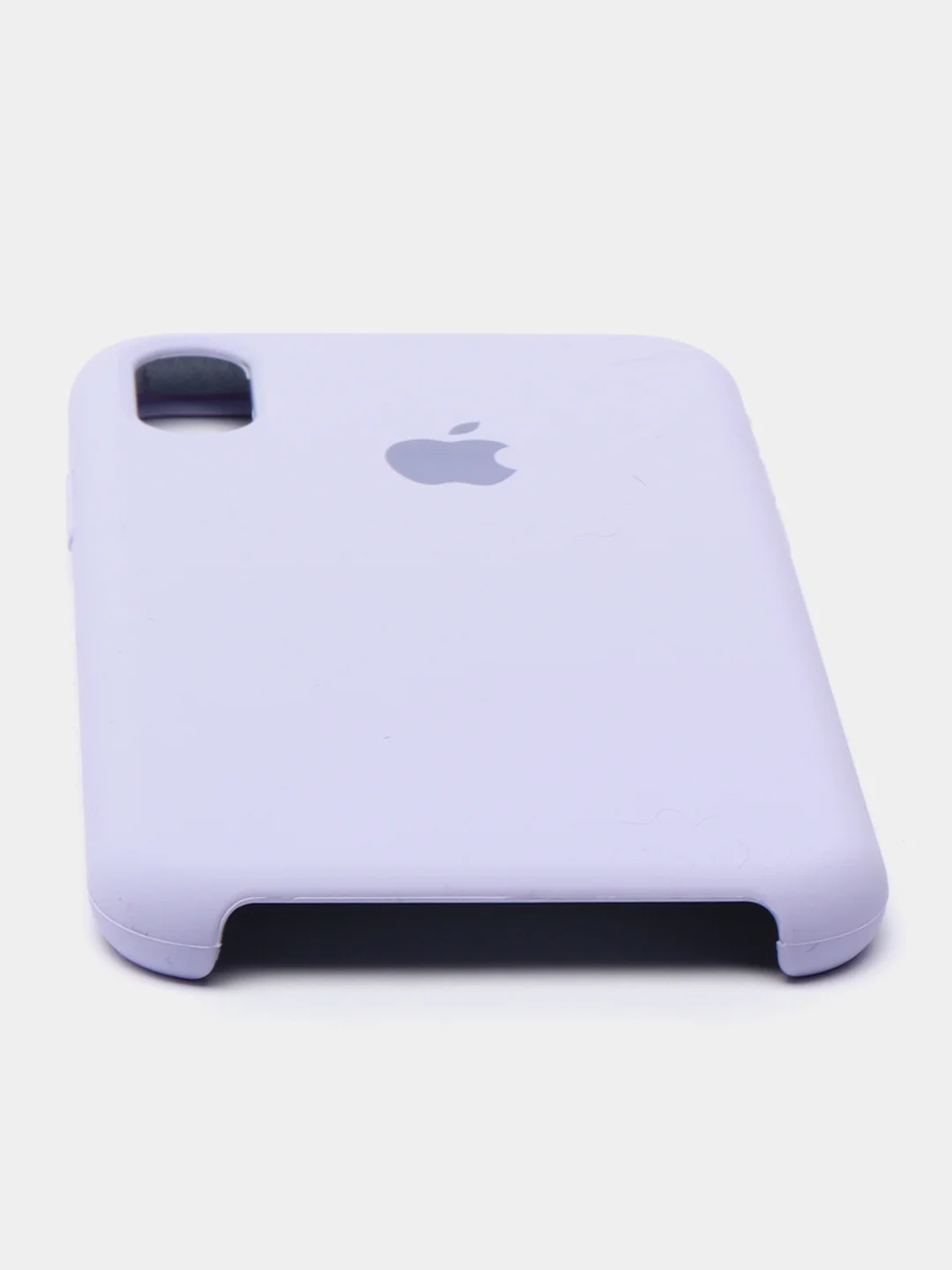 Лавандовый чехол Silicone Case ( Чехол силиконовый ) для iPhone XS / XS MAX