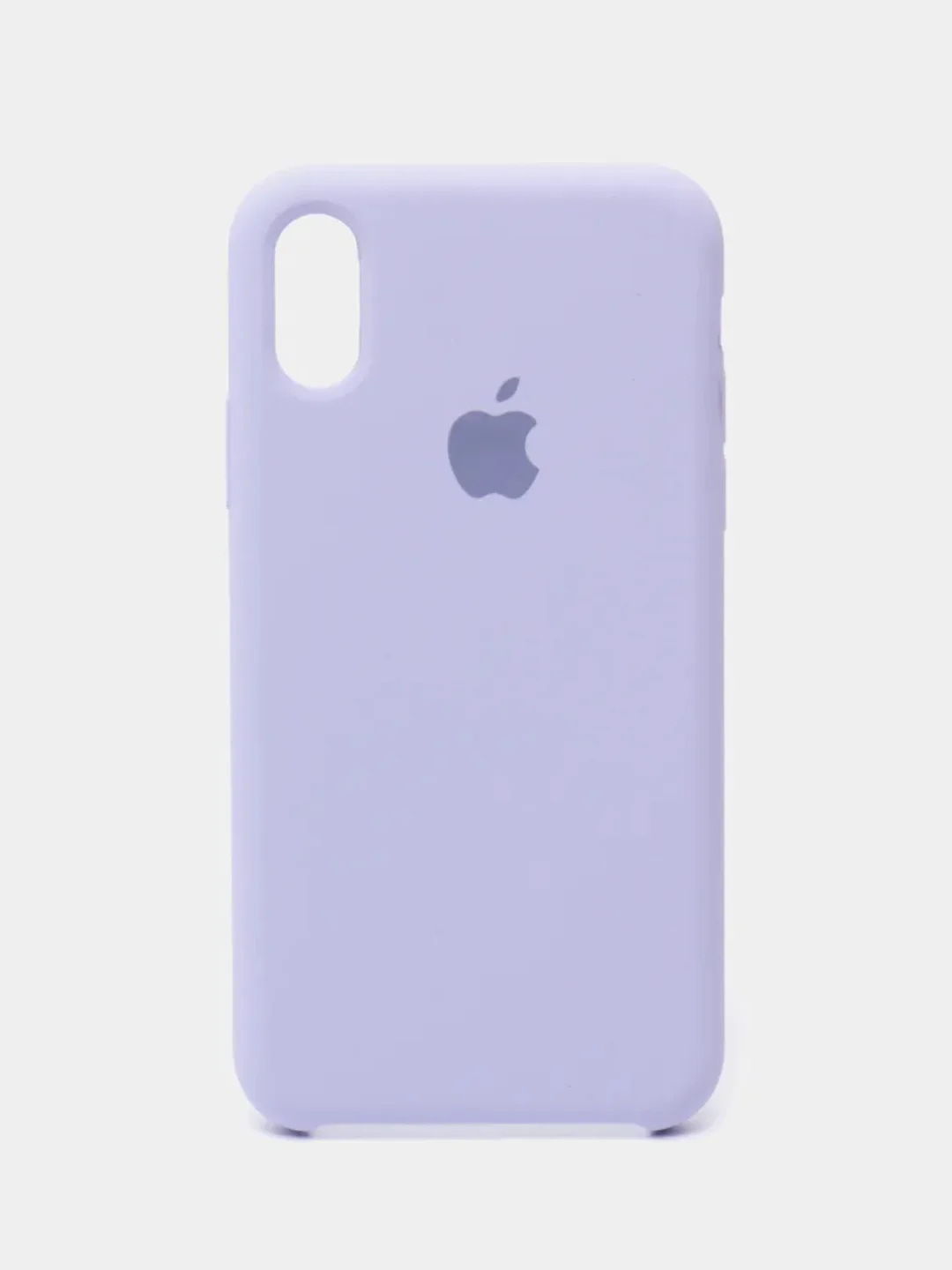 Лавандовый чехол Silicone Case ( Чехол силиконовый ) для iPhone XS / XS MAX