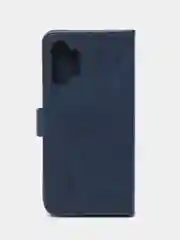 Темно-синий кожаный PU чехол книжка Samsung Galaxy A32 4G, Самсунг Галакси А32