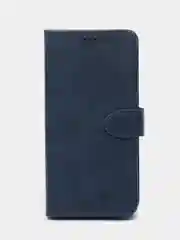 Темно-синий кожаный PU чехол книжка Samsung Galaxy A32 4G, Самсунг Галакси А32