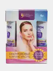 Набор косметический fito косметик гиалуроновый  (крем для лица + крем для ногтей)
