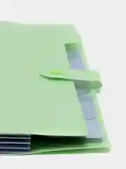Салатовый папка для документов А4 / офисная папка для хранения бумаг / органайзер для бумаг