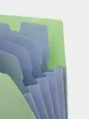Салатовый папка для документов А4 / офисная папка для хранения бумаг / органайзер для бумаг