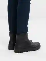 Черный ботинки Rieker зимние, женские