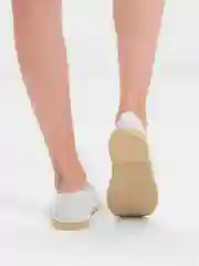 Тапочки балетки белые