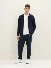 Синий толстовка для мужчин Tom Tailor оверсайз