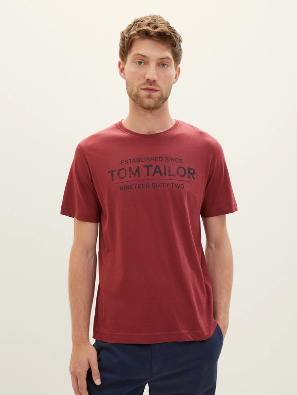 Футболка для мужчин Tom Tailor хлопковая