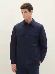Синий куртка для мужчин Tom Tailor утепленная