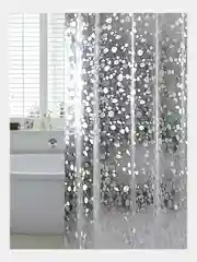 Штора для ванной комнаты с 3D эффектом водонепроницаемая, 180х180см, Laima Home, 608449