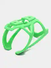 Зеленый держатель бутылок для велосипеда, флягодержатель