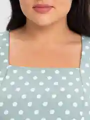Мятный платье женское, большие размеры