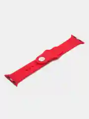 Вишнёвый силиконовый ремешок для Apple Watch