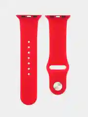 Вишнёвый силиконовый ремешок для Apple Watch