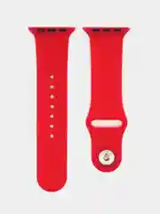 Вишнёвый силиконовый ремешок для Apple Watch