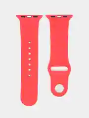 Вишнёвый силиконовый ремешок для Apple Watch