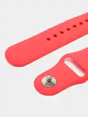 Вишнёвый силиконовый ремешок для Apple Watch