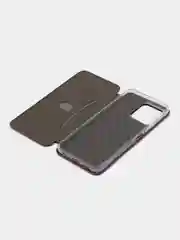 Багровый чехол-книжка Honor X6, Honor X8 5G с функцией подставки