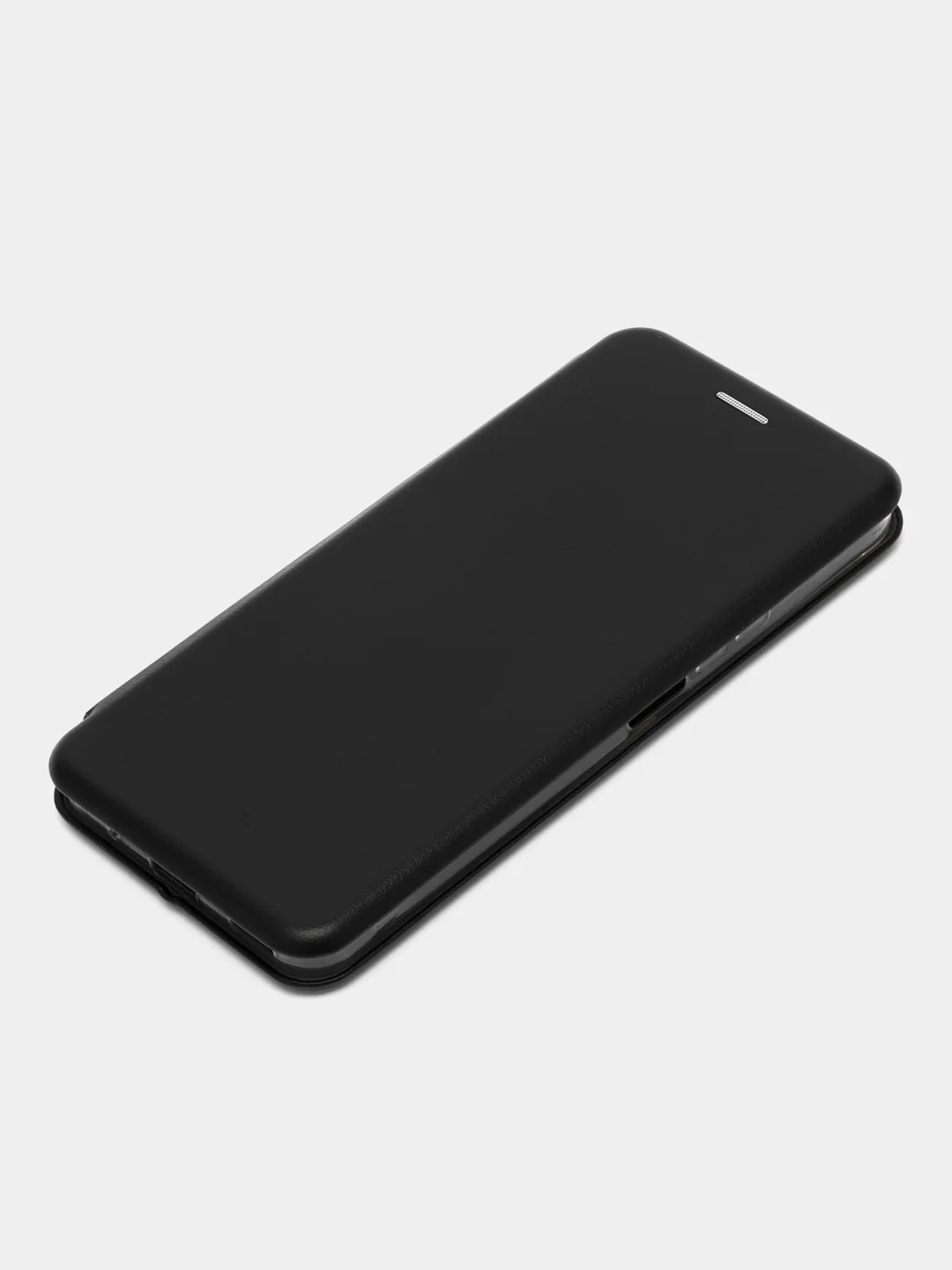 Черный чехол-книжка на Honor X8A, с функцией подставки