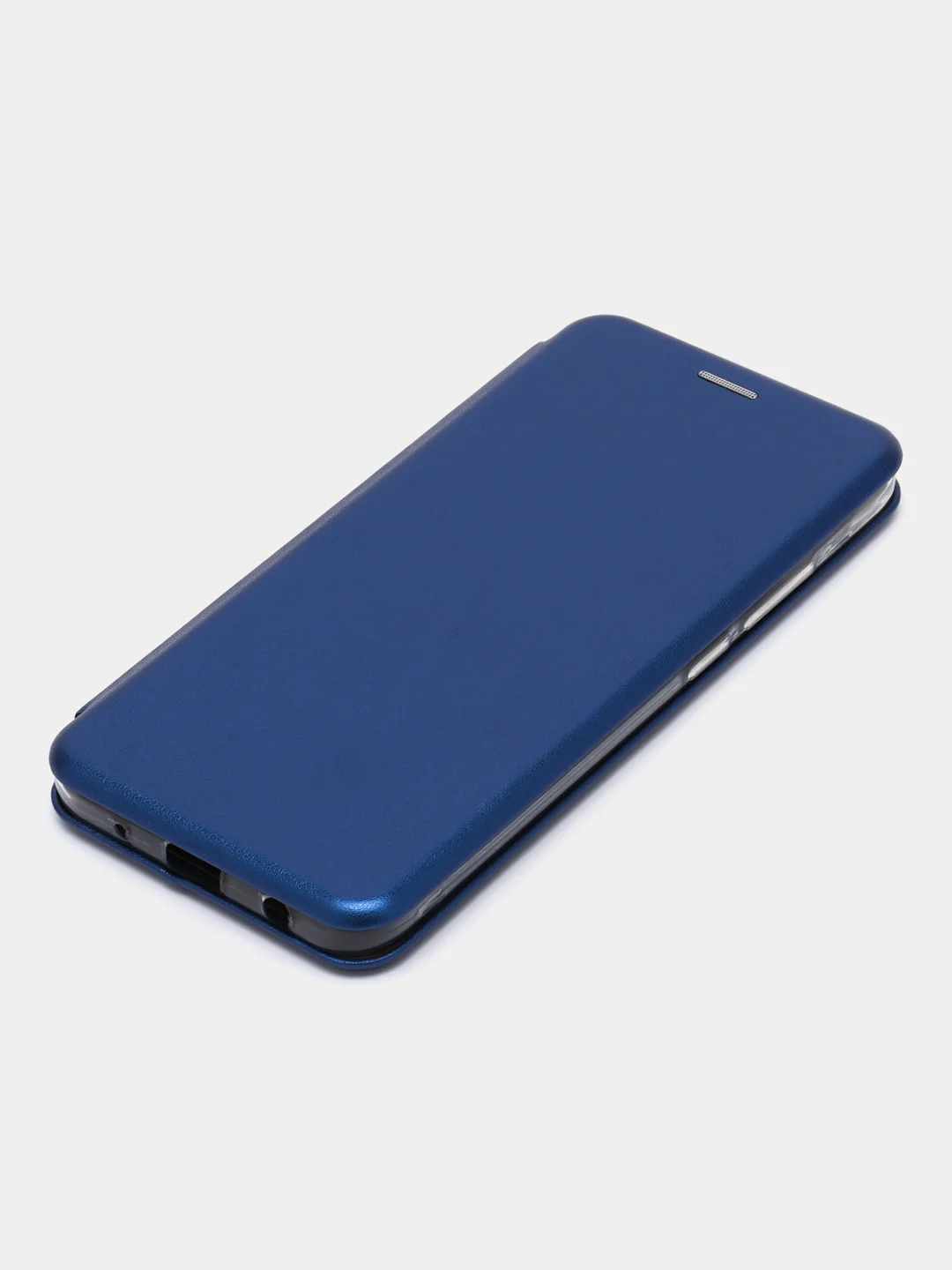 Синий чехол книжка на Xiaomi Redmi A1 Plus, Redmi A2 Plus на магните, с функцией подставки