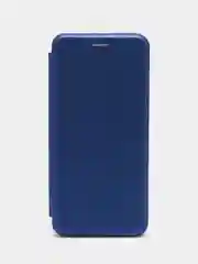 Синий чехол книжка на Xiaomi Redmi A1 Plus, Redmi A2 Plus на магните, с функцией подставки
