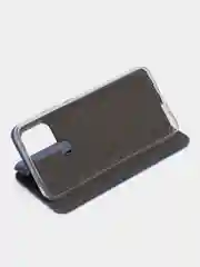 Синий чехол книжка на Xiaomi Redmi A1 Plus, Redmi A2 Plus на магните, с функцией подставки