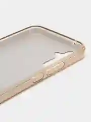 Золотой чехол блестящий Samsung Galaxy A34 5G, накладка c блёстками