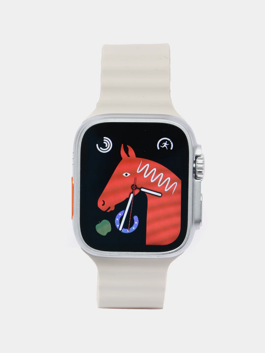 Серебряный умные смарт часы x8 Ultra/ Smart watch x8 ultra Series 8, 49 мм