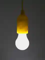 Желтый фонарь-светильник кемпинговый LUMEN, набор 2 шт
