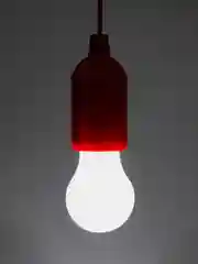 Красный фонарь-светильник кемпинговый LUMEN, набор 2 шт