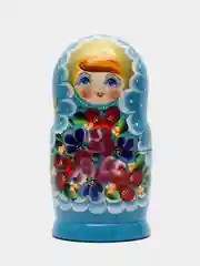 Вишнёвый матрёшка, ручная роспись