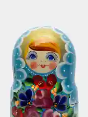 Вишнёвый матрёшка, ручная роспись