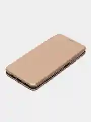 Золотой чехол книжка Honor X7A с функцией подставки