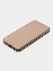 Золотой чехол книжка на Xiaomi Redmi A1 Plus, Redmi A2 Plus на магните, с функцией подставки