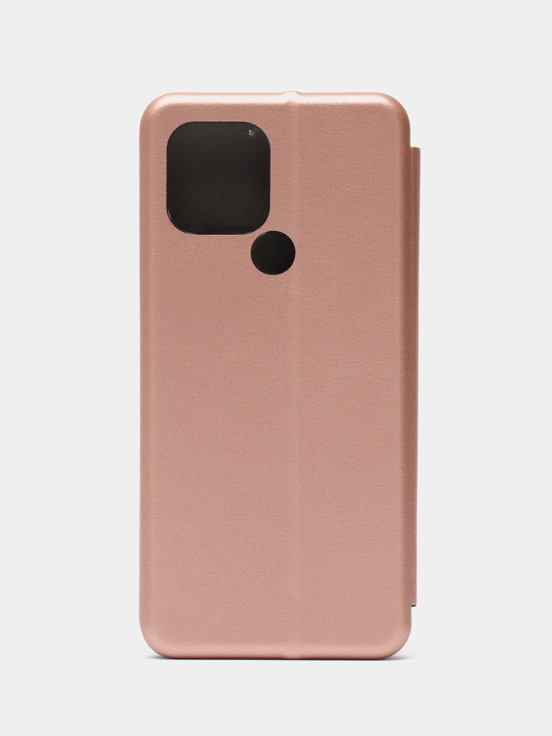 Розовый чехол книжка на Xiaomi Redmi A1 Plus, Redmi A2 Plus на магните, с функцией подставки