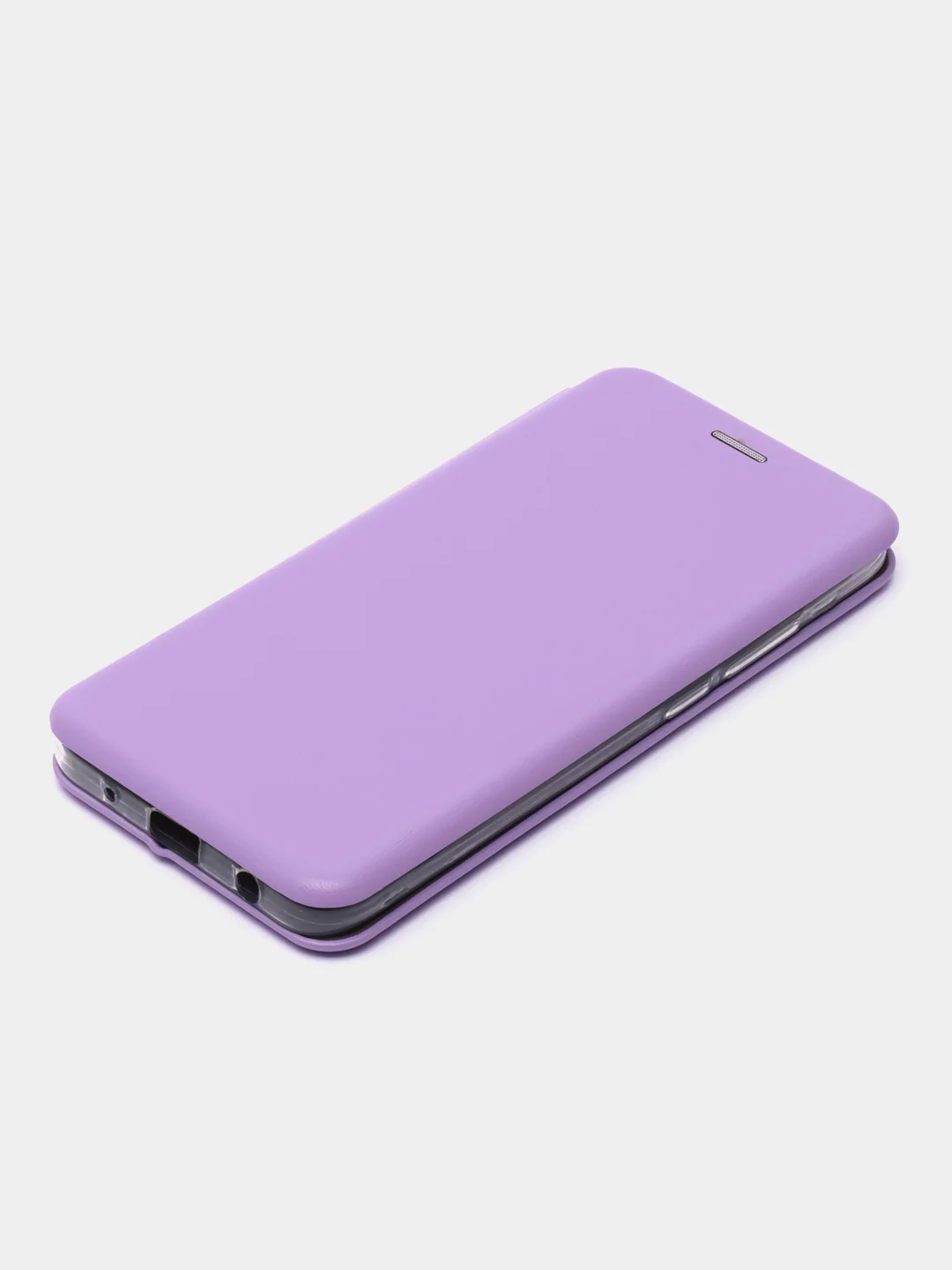 Сиреневый чехол книжка на Xiaomi Redmi A1 Plus, Redmi A2 Plus на магните, с функцией подставки