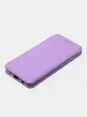 Сиреневый чехол книжка на Xiaomi Redmi A1 Plus, Redmi A2 Plus на магните, с функцией подставки