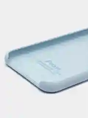 Серый металлик чехол Silicone Case для iPhone XR, с открытым низом