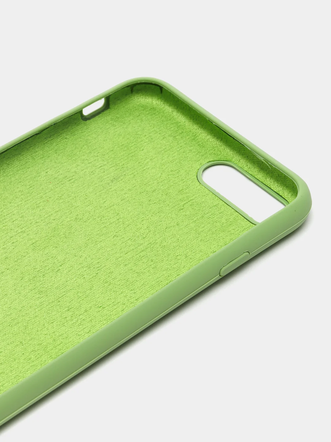 Зелёный хаки чехол Silicone Case для iPhone 7 Plus / iPhone 8 Plus