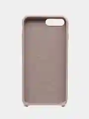 Бежевый меланж чехол Silicone Case для iPhone 7/8 Plus