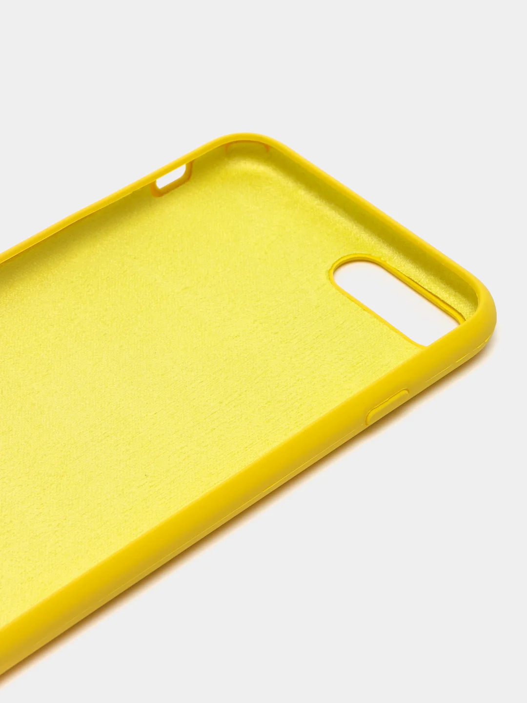 Желтый чехол Silicone Case для iPhone 7/8 Plus
