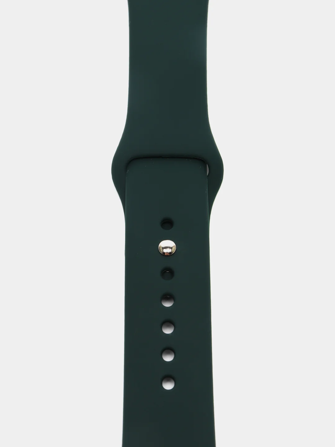 Тёмно-зелёный бампер с защитным стеклом и ремешком для Apple Watch