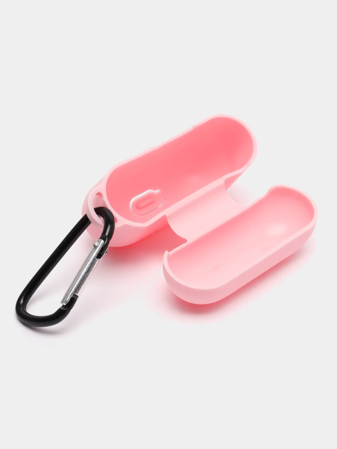 Конфетный чехол силиконовый защитный для Apple AirpPods 1 / 2 / 3 / Pro / Pro2, с карабином