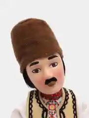 Белый куклы в народных костюмах фарфоровые, сувенирные, коллекционные, народы мира