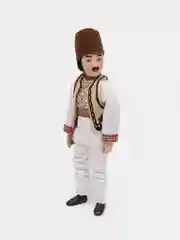 Белый куклы в народных костюмах фарфоровые, сувенирные, коллекционные, народы мира