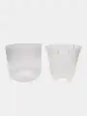 Прозрачный горшок для цветов, с автополивом