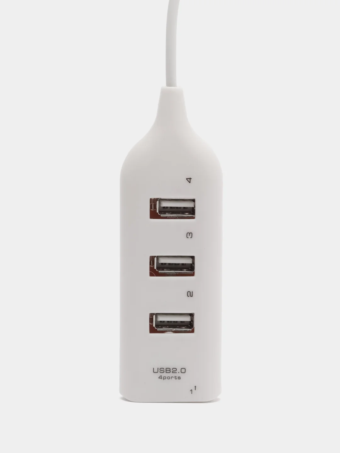 Белый разветвитель USB HUB 2.0 NN-HB004 на 4 порта