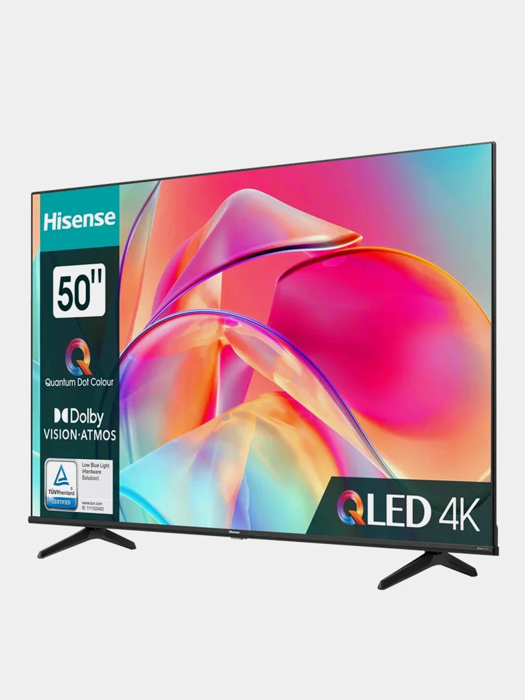 Телевизор QLED Hisense 50" 50E7KQ, UHD 4K Smart TV/Wi-Fi/Bluetooth