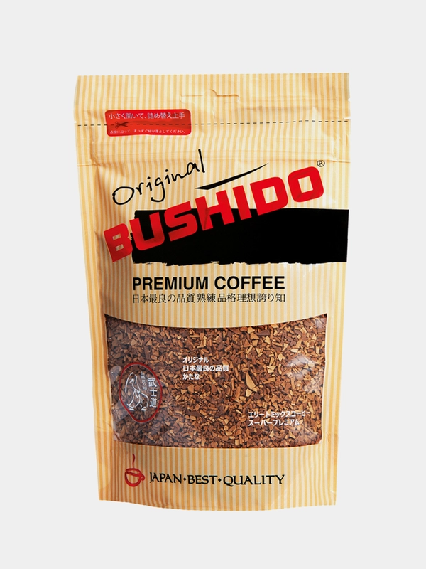 Кофе сублимированный BUSHIDO Original, полимерная упаковка, 75г