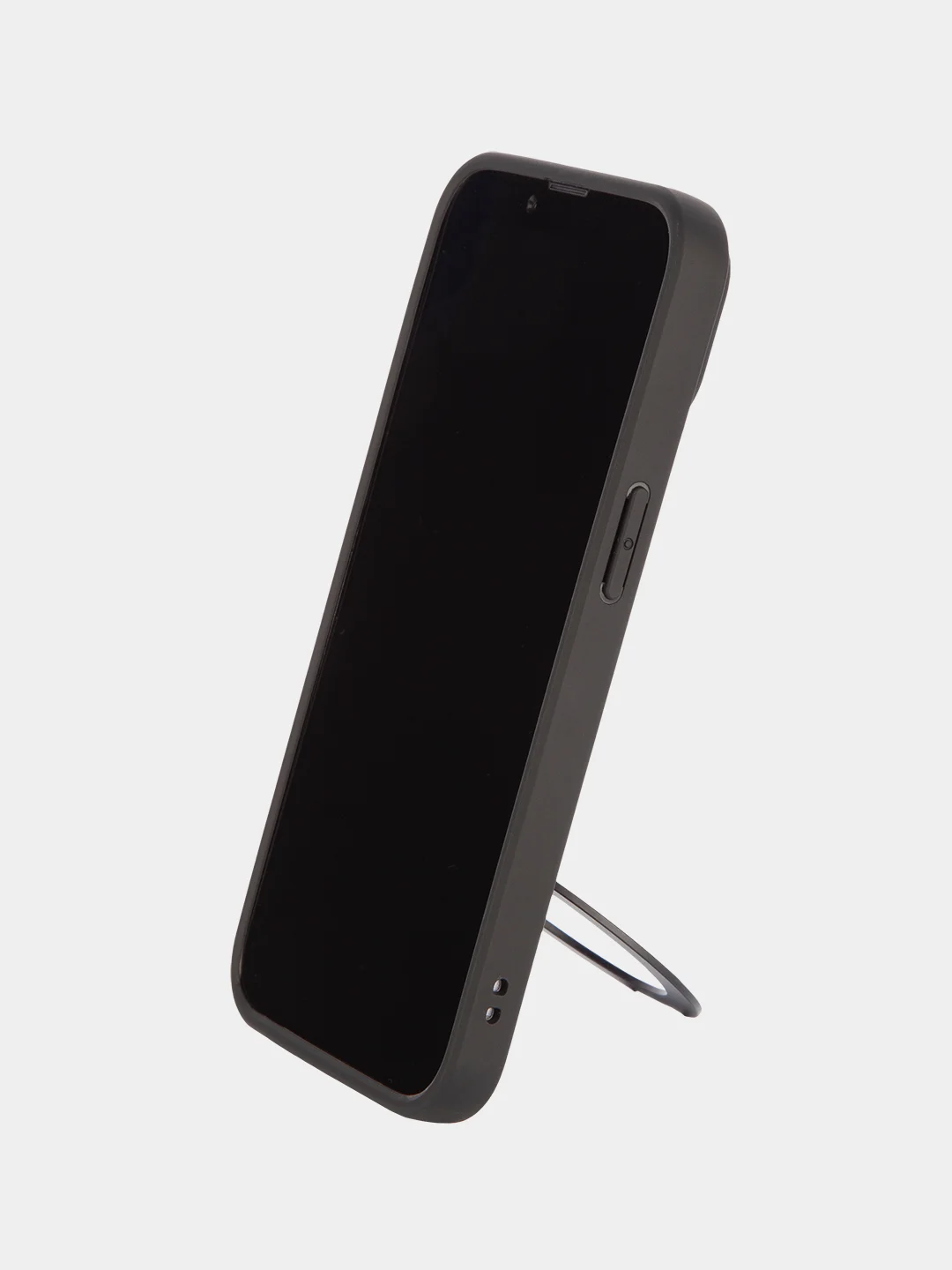 Белый чехол MagSafe для iPhone 14 пластиковый с силиконом BROSCORP с бортиком защитой камер