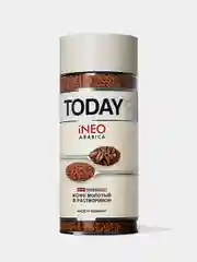 Кофе сублимированный молотый в растворимом TODAY In-Fi (INEO), стеклянная банка, 95г